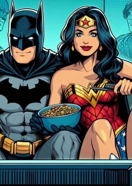 batman & wonder woman photo