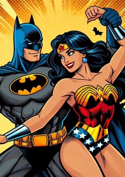 batman & wonder woman photo