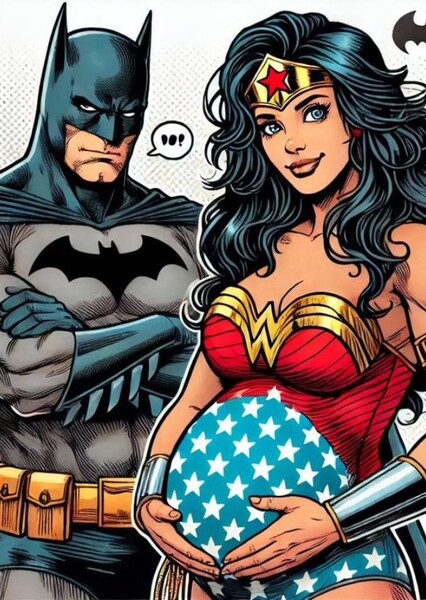 batman & wonder woman photo