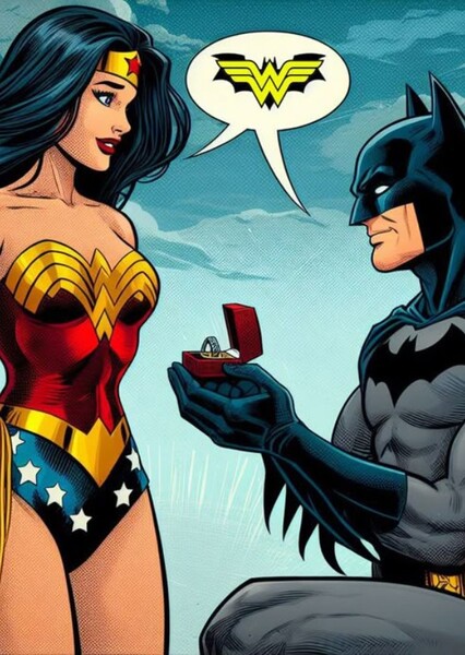 batman & wonder woman photo