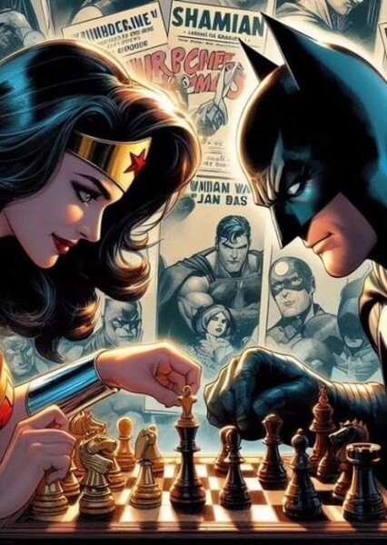 batman & wonder woman photo