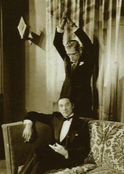 Bela Lugosi and Boris Karloff photo