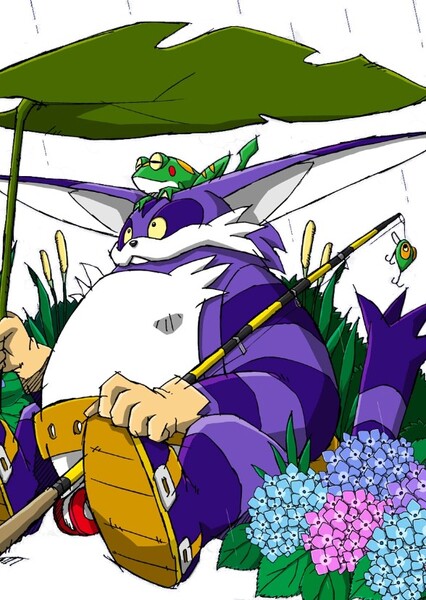 Big The Cat and Froggy