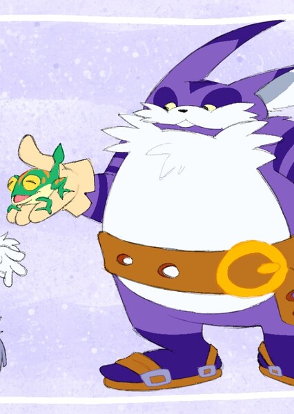 Big The Cat and Froggy photo
