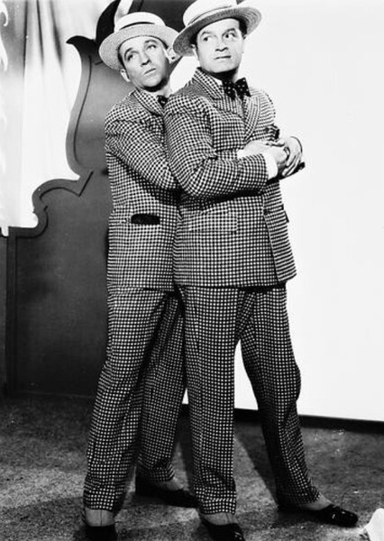 Bing Crosby and Bob Hope photo