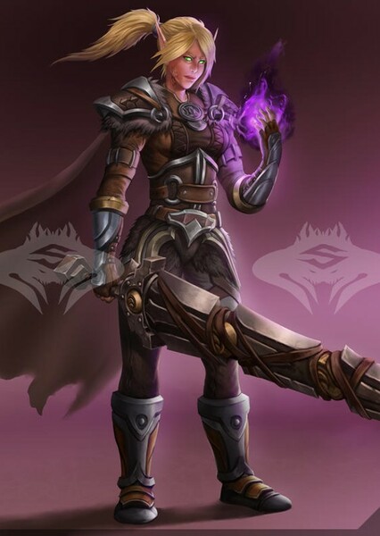 Blood Elf Swordsman (Warcraft) photo