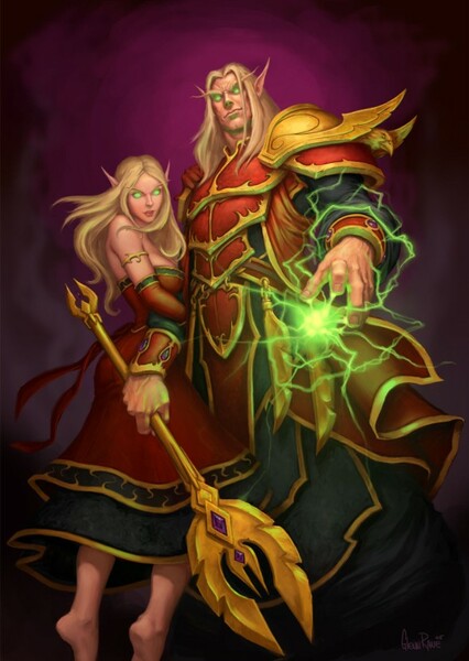 Blood Elf Swordsman (Warcraft) photo