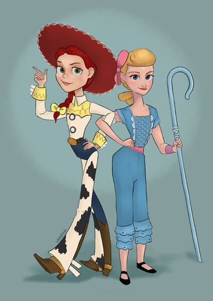 Bo Peep and Jessie photo