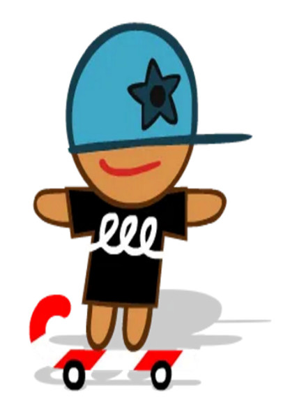 Boarder Cookie/Skater Cookie