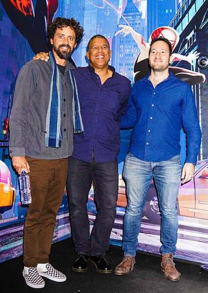 Bob Persichetti, Peter Ramsey and Rodney Rothman