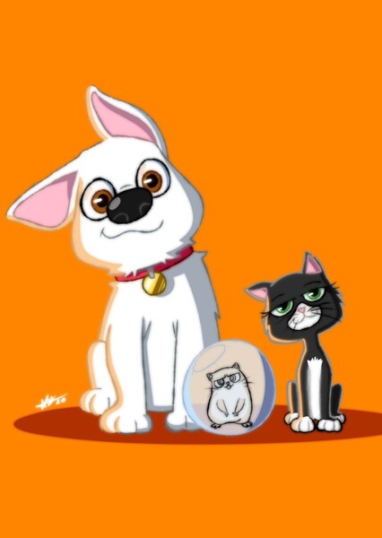 Bolt, Mittens, and Rhino photo