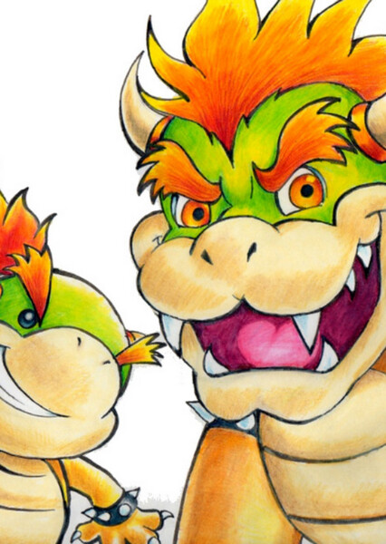 Bowser and Bowser, Jr. photo