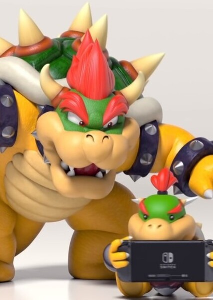 Bowser and Bowser, Jr. photo