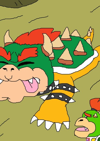 Bowser and Bowser, Jr. photo