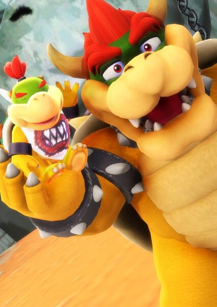Bowser and Bowser, Jr. photo