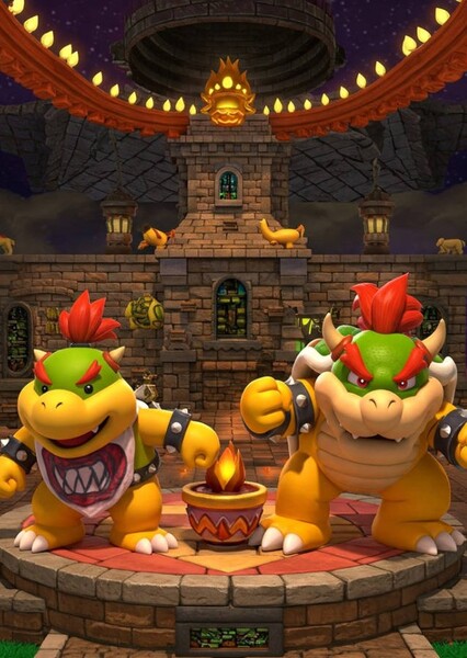 Bowser and Bowser, Jr.