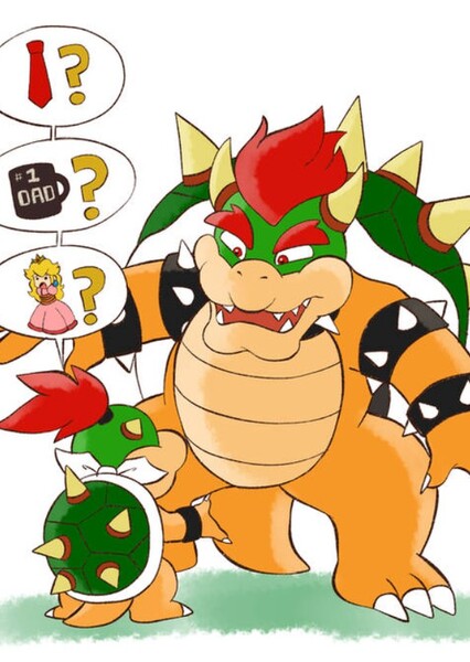Bowser and Bowser, Jr. photo