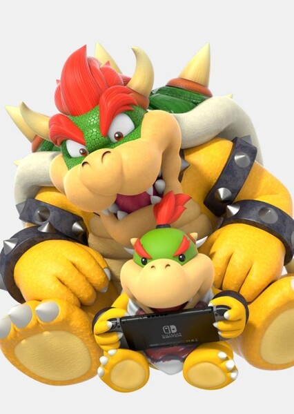Bowser and Bowser, Jr. photo