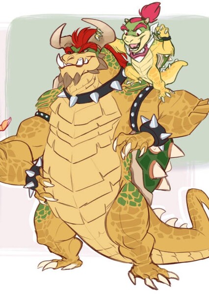 Bowser and Bowser, Jr. photo