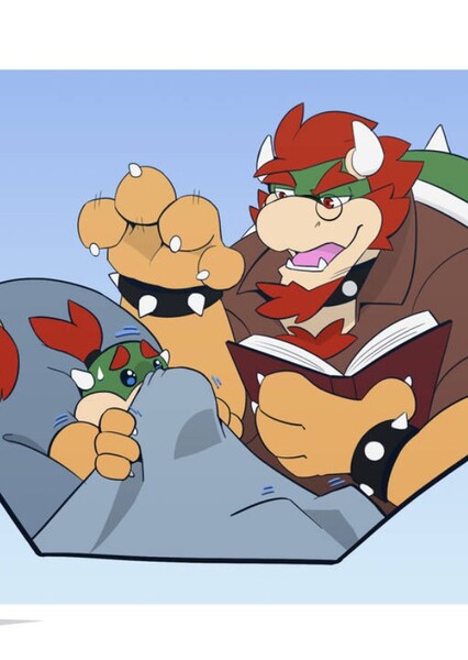 Bowser and Bowser, Jr. photo