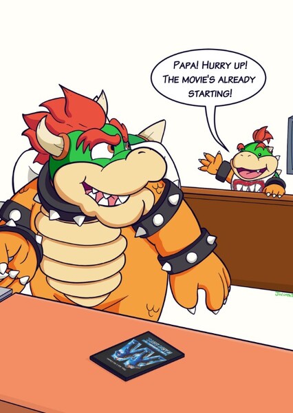 Bowser and Bowser, Jr. photo