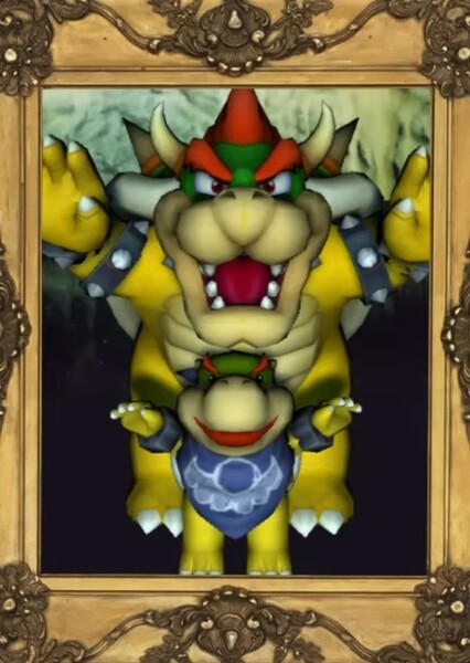 Bowser and Bowser, Jr. photo