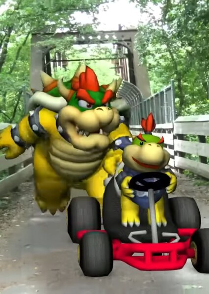 Bowser and Bowser, Jr. photo