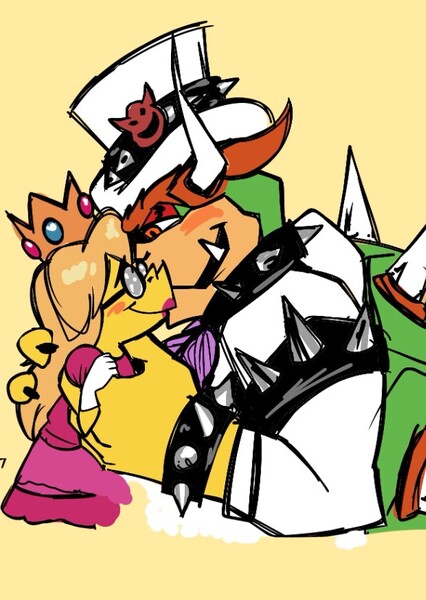 Bowser and Kamek photo