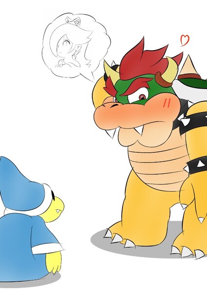 Bowser and Kamek photo