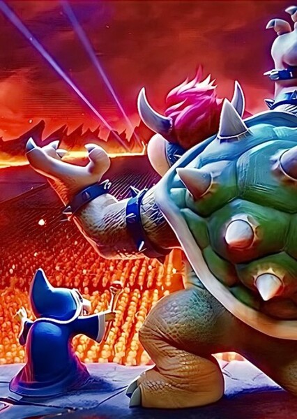 Bowser and Kamek photo