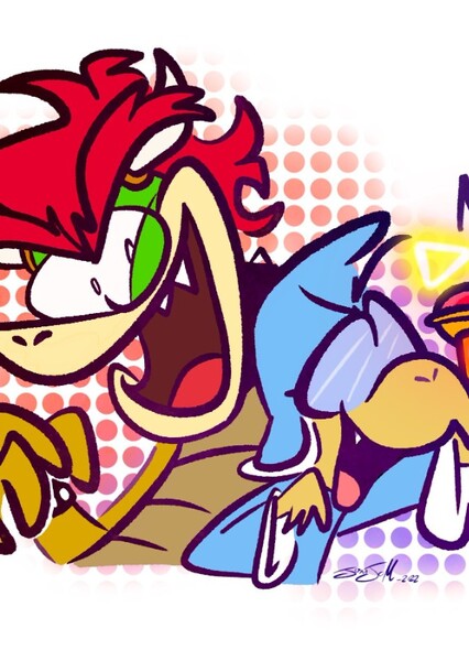 Bowser and Kamek photo