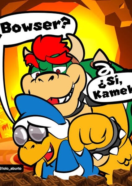 Bowser and Kamek photo