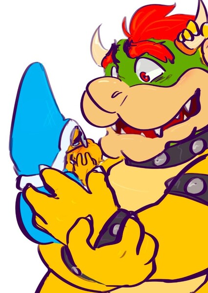 Bowser and Kamek photo