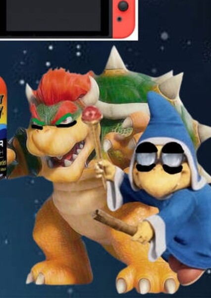 Bowser and Kamek photo