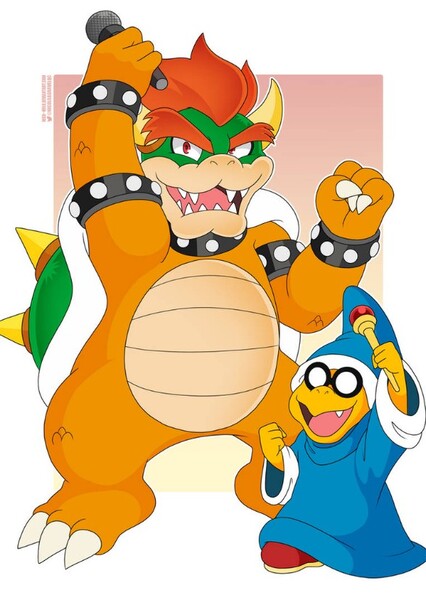 Bowser and Kamek photo