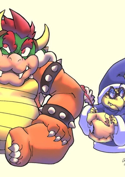 Bowser and Kamek photo