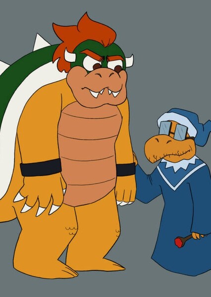 Bowser and Kamek photo