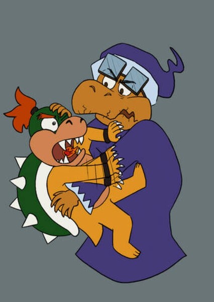 Bowser and Kamek photo