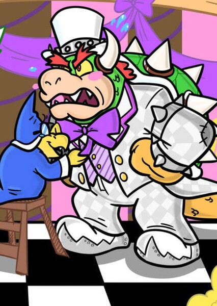 Bowser and Kamek photo