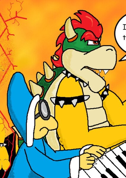 Bowser and Kamek photo