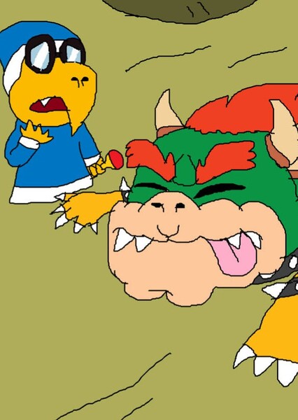 Bowser and Kamek photo