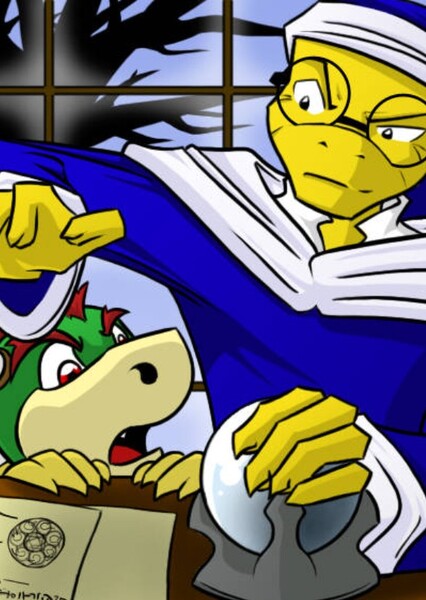 Bowser and Kamek photo