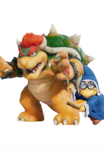 Bowser and Kamek photo