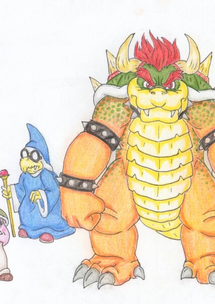 Bowser and Kamek photo