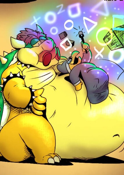 Bowser and Kamek photo