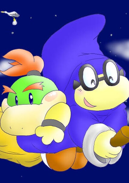 Bowser and Kamek photo