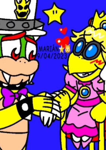 Bowser and Kamek photo
