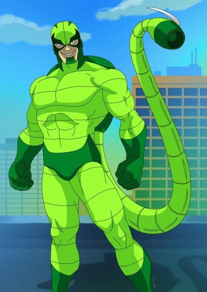 Brandon Rogers as Mac Gargen/Scorpion in Spectacular Spiderman (Season 3)