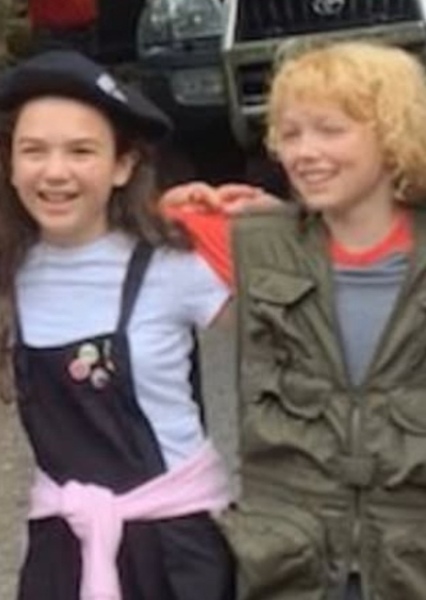 Brooklyn Prince and Christian Convery photo