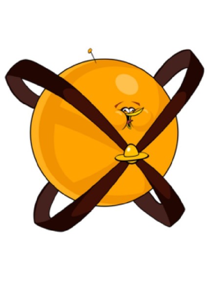 Bubbles (Orange Globe Bird) photo